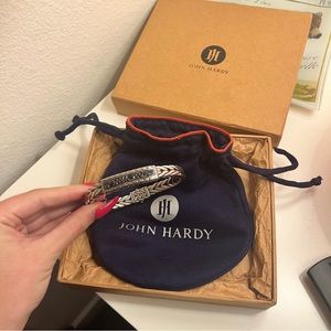 John Hardy Modern Chain Black Sapphire Men’s Bracelet